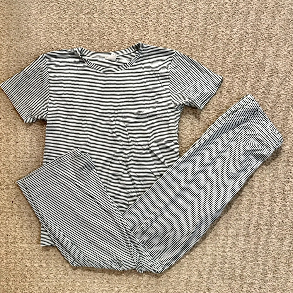 Lake Pajamas Set - PJ Set - Pima Cotton - Size Small